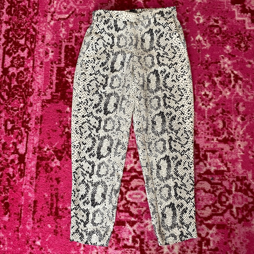 J. Crew Factory Jamie pant in snakeskin